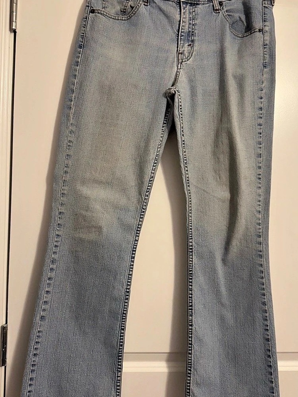 Levi Strauss Signature Vintage Y2K 12 M Stretch Low Rise Bootcut Jeans